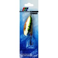 Блешня на хижака, обертова, EOS S0013A, вага 14,5 г, колір GS131036